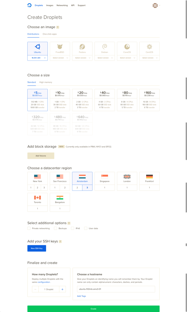 Sunucu Konfigurasyonu